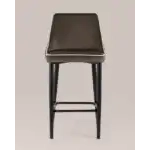 Стул полубарный Коби велюр коричневый УТ000025307 Stool Group (Стул груп)
