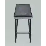 Стул полубарный Коби велюр серый УТ000025305 Stool Group (Стул груп)