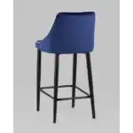 Стул полубарный Коби велюр синий УТ000025308 Stool Group (Стул груп)