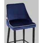 Стул полубарный Коби велюр синий УТ000025308 Stool Group (Стул груп)