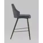 Стул полубарный Коналл экокожа антрацит УТ000025936 Stool Group (Стул груп)