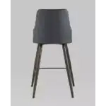 Стул полубарный Коналл экокожа антрацит УТ000025936 Stool Group (Стул груп)