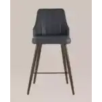 Стул полубарный Коналл экокожа антрацит УТ000025936 Stool Group (Стул груп)