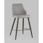 Стул полубарный Коналл экокожа серый УТ000025938 Stool Group (Стул груп)