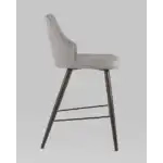 Стул полубарный Коналл экокожа серый УТ000025938 Stool Group (Стул груп)