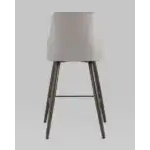 Стул полубарный Коналл экокожа серый УТ000025938 Stool Group (Стул груп)