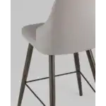 Стул полубарный Коналл экокожа серый УТ000025938 Stool Group (Стул груп)