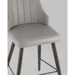 Стул полубарный Коналл экокожа серый УТ000025938 Stool Group (Стул груп)