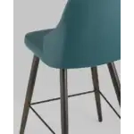 Стул полубарный Коналл экокожа темно-синий УТ000025939 Stool Group (Стул груп)