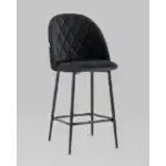 Стул полубарный Марсель велюр черный УТ000025270 Stool Group (Стул груп)