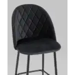 Стул полубарный Марсель велюр черный УТ000025270 Stool Group (Стул груп)