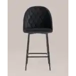 Стул полубарный Марсель велюр черный УТ000025270 Stool Group (Стул груп)