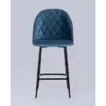 Стул полубарный Марсель велюр пыльно-синий УТ000025272 Stool Group (Стул груп)