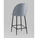 Стул полубарный Марсель велюр серый УТ000025273 Stool Group (Стул груп)