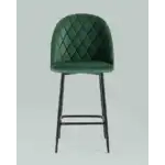 Стул полубарный Марсель велюр зеленый УТ000025271 Stool Group (Стул груп)