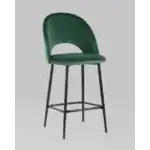Стул полубарный Меган велюр зеленый УТ000025281 Stool Group (Стул груп)