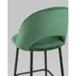 Стул полубарный Меган велюр зеленый УТ000025281 Stool Group (Стул груп)