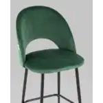 Стул полубарный Меган велюр зеленый УТ000025281 Stool Group (Стул груп)