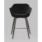 Стул полубарный Саймон велюр черный УТ000025174 Stool Group (Стул груп)