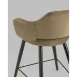 Стул полубарный Саймон велюр капучино УТ000025176 Stool Group (Стул груп)