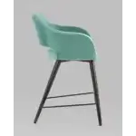 Стул полубарный Саймон велюр морской УТ000025171 Stool Group (Стул груп)