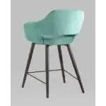 Стул полубарный Саймон велюр морской УТ000025171 Stool Group (Стул груп)