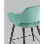 Стул полубарный Саймон велюр морской УТ000025171 Stool Group (Стул груп)