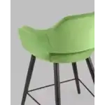 Стул полубарный Саймон велюр травяной УТ000025173 Stool Group (Стул груп)