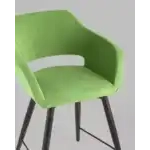 Стул полубарный Саймон велюр травяной УТ000025173 Stool Group (Стул груп)