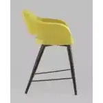Стул полубарный Саймон велюр золотистый УТ000025178 Stool Group (Стул груп)