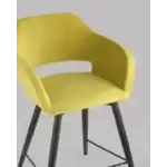 Стул полубарный Саймон велюр золотистый УТ000025178 Stool Group (Стул груп)