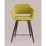 Стул полубарный Саймон велюр золотистый УТ000025178 Stool Group (Стул груп)