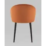 Стул с подлокотниками Брюссель велюр терракотовый УТ000035994 Stool Group (Стул груп)