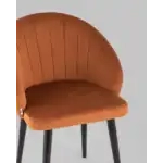 Стул с подлокотниками Брюссель велюр терракотовый УТ000035994 Stool Group (Стул груп)