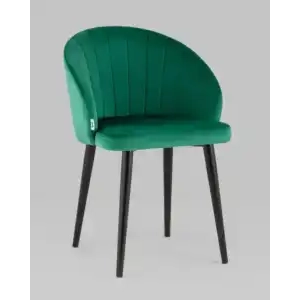 Стул с подлокотниками Брюссель велюр зелёный УТ000035989 Stool Group (Стул груп)