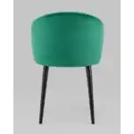 Стул с подлокотниками Брюссель велюр зелёный УТ000035989 Stool Group (Стул груп)