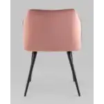 Стул с подлокотниками Джоэл велюр пыльно-розовый УТ000036693 Stool Group (Стул груп)