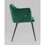 Стул с подлокотниками Джоэл велюр зелёный УТ000036691 Stool Group (Стул груп)
