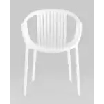 Стул с подлокотниками Kolstad пластик белый УТ000037036 Stool Group (Стул груп)