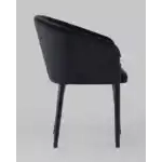 Стул с подлокотниками Нейтон велюр черный УТ000025256 Stool Group (Стул груп)