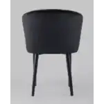 Стул с подлокотниками Нейтон велюр черный УТ000025256 Stool Group (Стул груп)