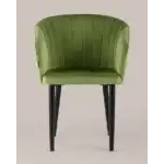 Стул с подлокотниками Нейтон велюр травяной УТ000025252 Stool Group (Стул груп)