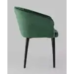 Стул с подлокотниками Нейтон велюр зеленый УТ000025254 Stool Group (Стул груп)