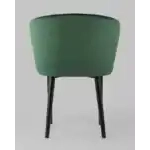 Стул с подлокотниками Нейтон велюр зеленый УТ000025254 Stool Group (Стул груп)