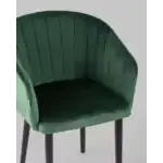 Стул с подлокотниками Нейтон велюр зеленый УТ000025254 Stool Group (Стул груп)