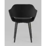Стул с подлокотниками Саймон велюр черный УТ000025162 Stool Group (Стул груп)