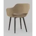 Стул с подлокотниками Саймон велюр капучино УТ000025164 Stool Group (Стул груп)