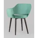 Стул с подлокотниками Саймон велюр морской УТ000025159 Stool Group (Стул груп)