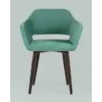 Стул с подлокотниками Саймон велюр морской УТ000025159 Stool Group (Стул груп)