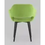 Стул с подлокотниками Саймон велюр травяной УТ000025161 Stool Group (Стул груп)